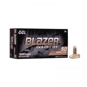 CCI BLAZER 9mm 124gr FMJ /1000