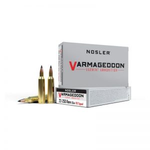 NOSLER VARMAGEDDON .22-250 REM 55gr FB TIPPED