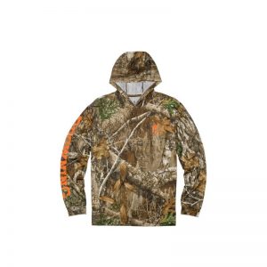 Browning Hooded Long Sleeve Sun Shirt Edge Camo