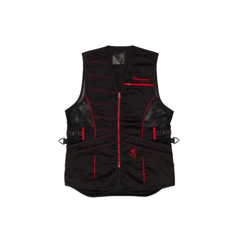 Browning Vest Ace Shooting Black/Red 