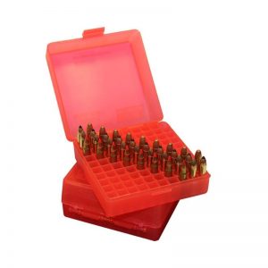 MTM Pistol Box 100 ct - .44 caliber
