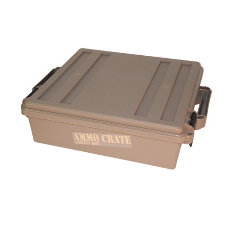 MTM Ammo Crate Utility Box - Desert Tan - Shooter's Choice Pro Shop