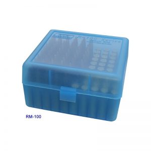 MTM Medium Rifle Caliber Box - 100ct