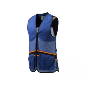 BERETTA FULL MESH BACK SHOOTING VEST RIGHT HAND -  BERETTA BLUE
