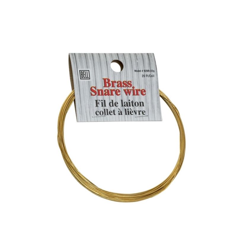 BELL BRASS RABBIT SNARE WIRE 20g 20 - Shooter's Choice Pro Shop