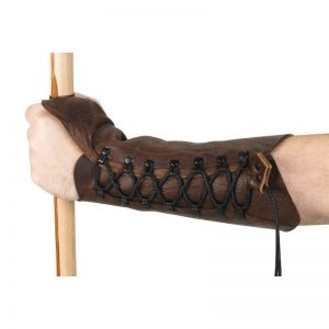3R-ROBIN HOOD BRACER LEFT ARM BLACK MEN LONG