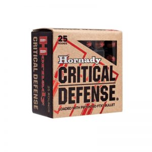 HORNADY CRITICAL DEFENSE 9mm 115gr FTX