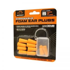 WALKER FOAM EAR PLUGS - 10pk
