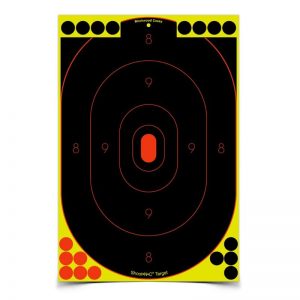 BIRCHWOOD CASEY SHOOT-N-C 12x18 SILHOUETTE 5pk
