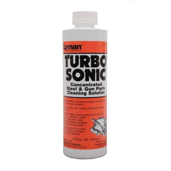 LYMAN TURBO SONIC GUN PARTS CLEANER 32floz