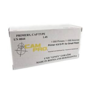 CAMPRO GINEX PRIMERS - SMALL PISTOL 1000