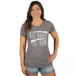 GIRLS WITH GUNS ALL ABOUT THE HUNT TEE