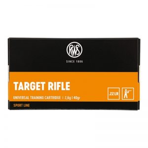 RWS TARGET RIFLE .22 LR 40gr BRICK
