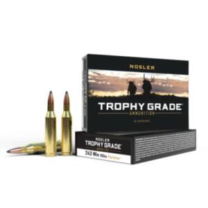 NOSLER TROPHY GRADE .243 WIN 100gr PTSP