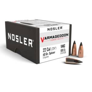 NOSLER VARMAGEDDON .224 55gr TIPPED
