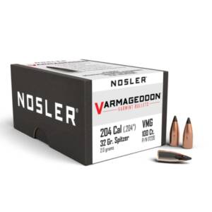 NOSLER VARMAGEDDON .204 32gr FB TIPPED