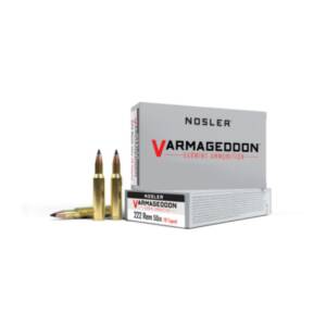 NOSLER VARMAGEDDON .222 REM 50gr FP TIPPED