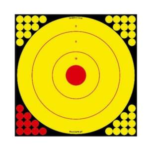 Shoot•N•C® Assorted Bull's-eye Target Kit - 4 targets (4-8, 4-6, 8-3,  24-2 & 40-1) 