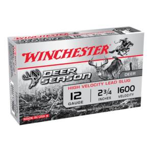 WINCHESTER DEER SEASON RIFLED SLUG 12-2.75" 1-1/8o