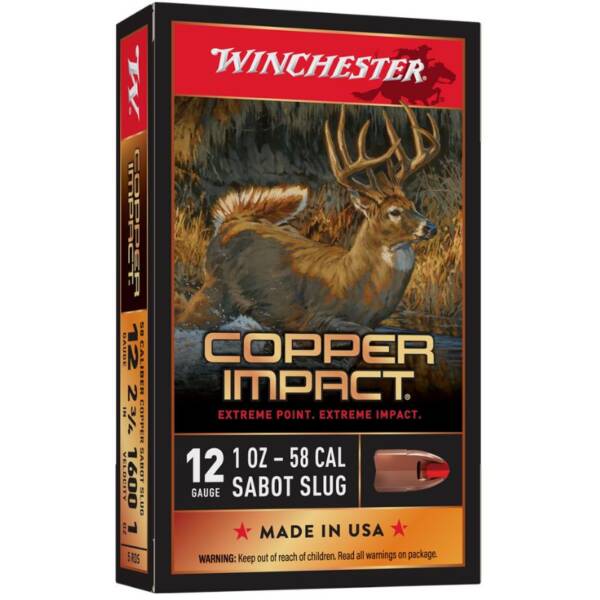 WINCHESTER COPPER IMPACT SABOT 12-2.75" 1oz