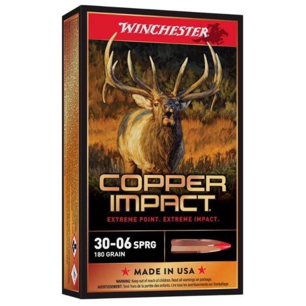 WINCHESTER COPPER IMPACT .30-06 180gr