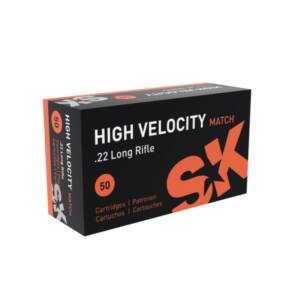 SK HIGH VELOCITY MATCH .22 LR 40gr