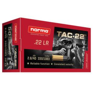 NORMA TAC-22 .22 LR 40gr BRICK