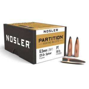 NOSLER PARTITION .264 125gr.