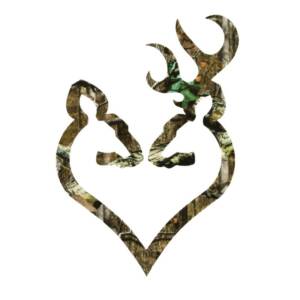 BROWNING BUCKMARK HEART CAMO 6"