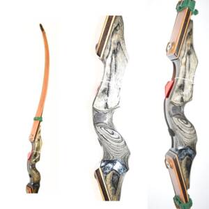 USED-BLACK HUNTER T/D RECURVE LH/62" 55#