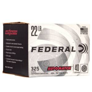 FEDERAL AUTOMATCH .22 LR 325 BULK