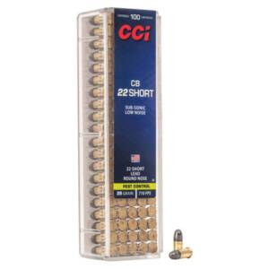 CCI .22 CB SHORT 29gr LRN