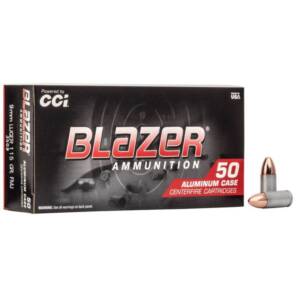 CCI BLAZER 9mm 115gr FMJ ALUMINUM