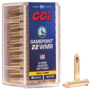 CCI .22 MAG GAME POINT 40gr JSP