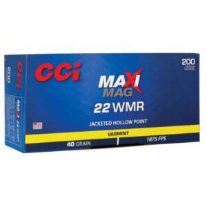 CCI MEATEATER MAXI-MAG .22 MAG 40gr 200/pk