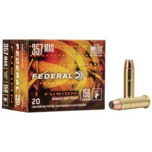 FEDERAL FUSION .357 MAG 158gr