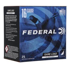 FEDERAL GAME-SHOK HI-BRASS 16-2.75"  1-1/8oz 6