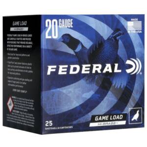 FEDERAL GAME-SHOK HI-BRASS 20-3" 1-1/4oz 5