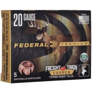 FEDERAL FREIGHT TRAIN COPPER SABOT 20-3"
