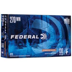 FEDERAL POWER-SHOK .270 WIN 130gr SP