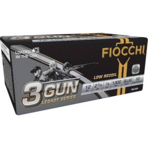 FIOCCHI LOW RECOIL SLUG - 12-2.75"