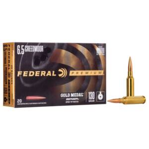 FEDERAL GOLD MEDAL BERGER HYBRID VLD 130gr 6.5 CRE