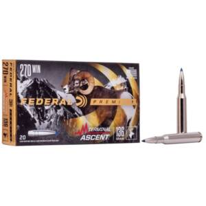 FEDERAL TERMINAL ASCENT .270 WIN 136gr