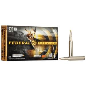 FEDERAL PREMIUM .270 WINCHESTER 140gr.TBT