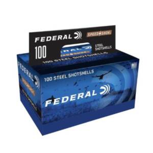 FEDERAL SPEED-SHOK STEEL 12-3" 1-1/4oz BB 100pk