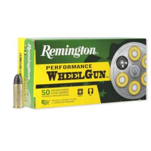 REMINGTON WHEELGUN .38 SPL 158gr LRN