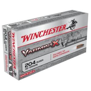 WINCHESTER S-X .204 RUGER 32gr VARMINT