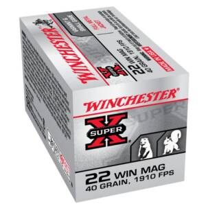 WINCHESTER S-X .22 MAG 40gr FMJ .22 Mag (50)