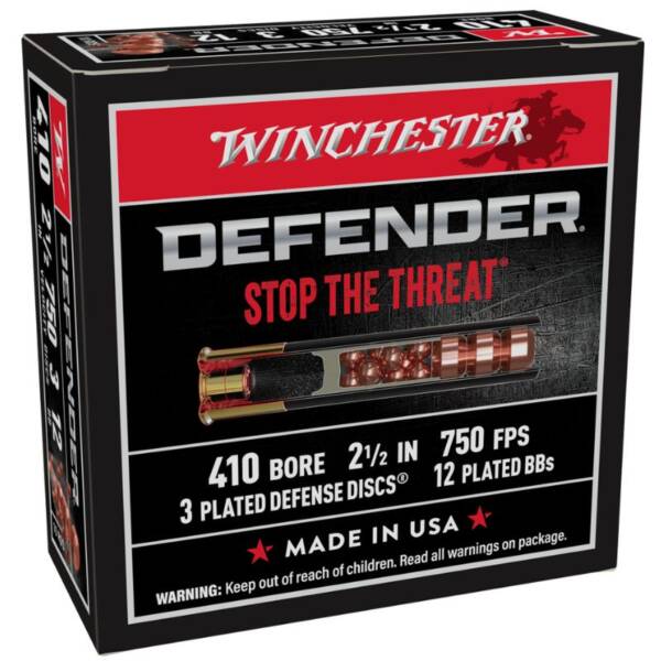 WINCHESTER PDX1 DEFENDER SEG.SLUG/BUCK .410-2.5"