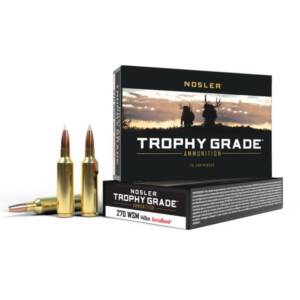 NOSLER TROPHY GRADE .270 WSM 140gR SP